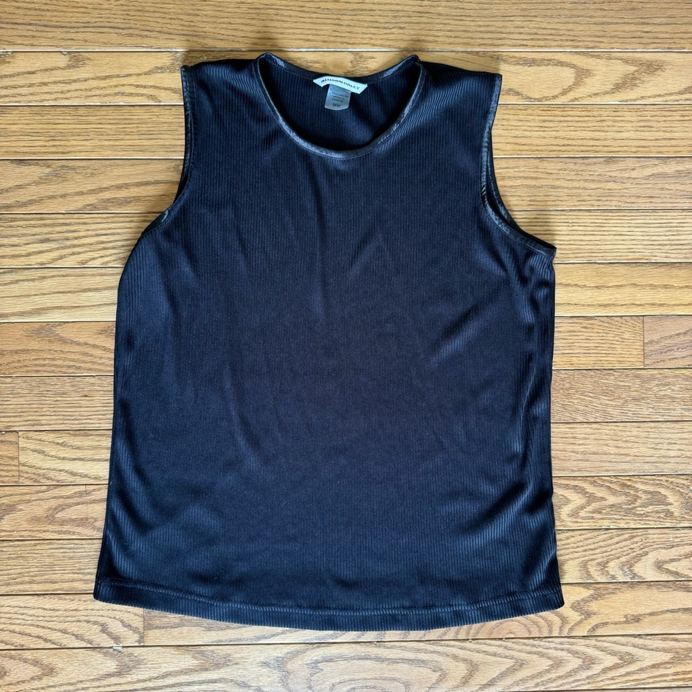 Allison Daley Black Sleeveless Dress Tank